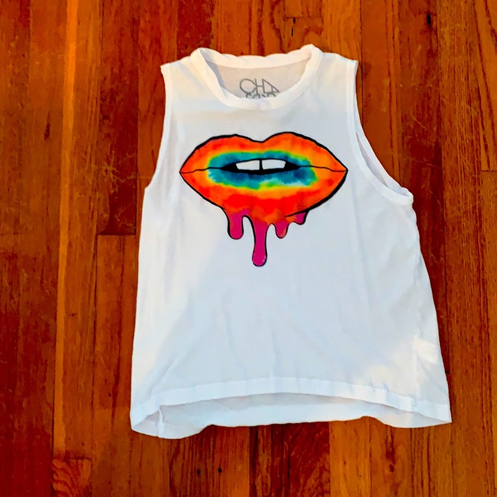Rainbow Lip Tank